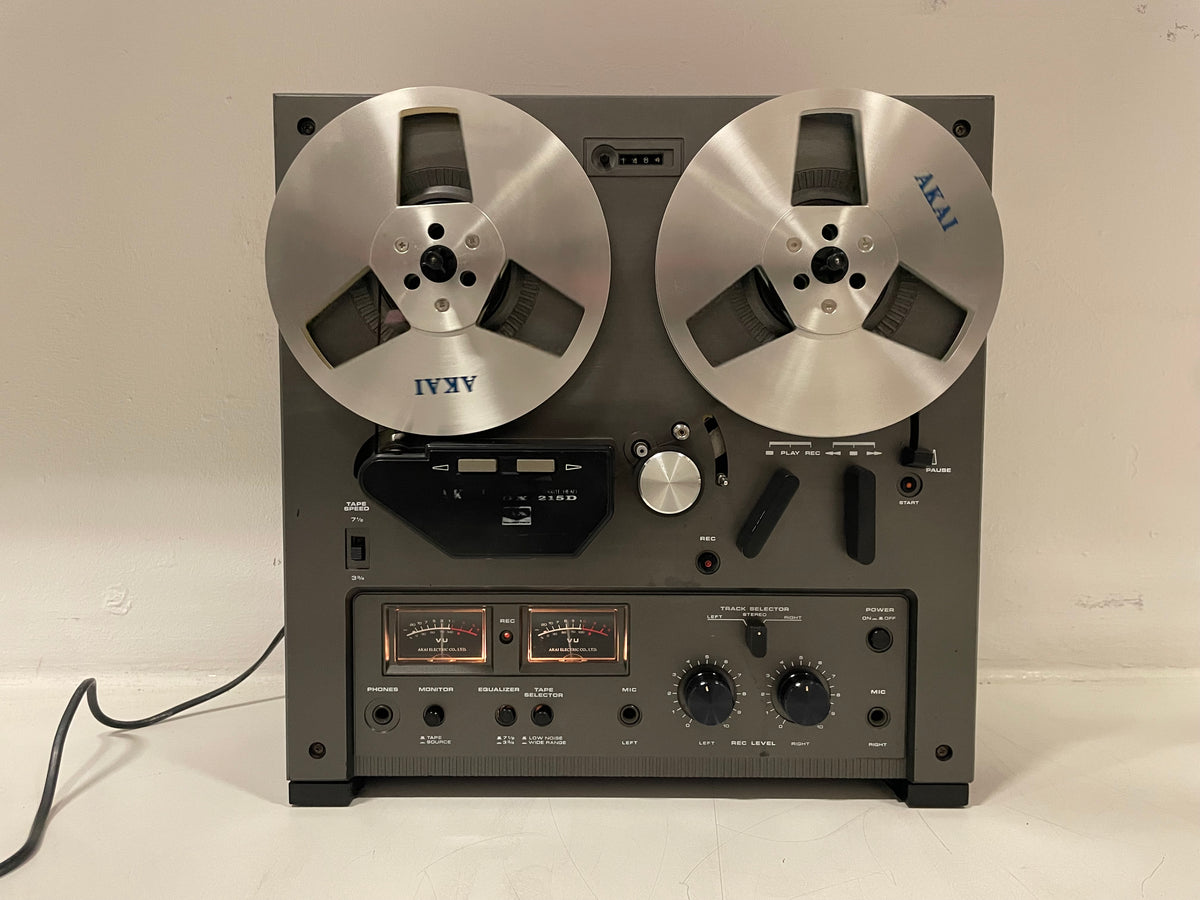Akai - GX-215D - GX/3-Heads - 18CM Reel-to-Reel Recorder - Serviced (Repaired)