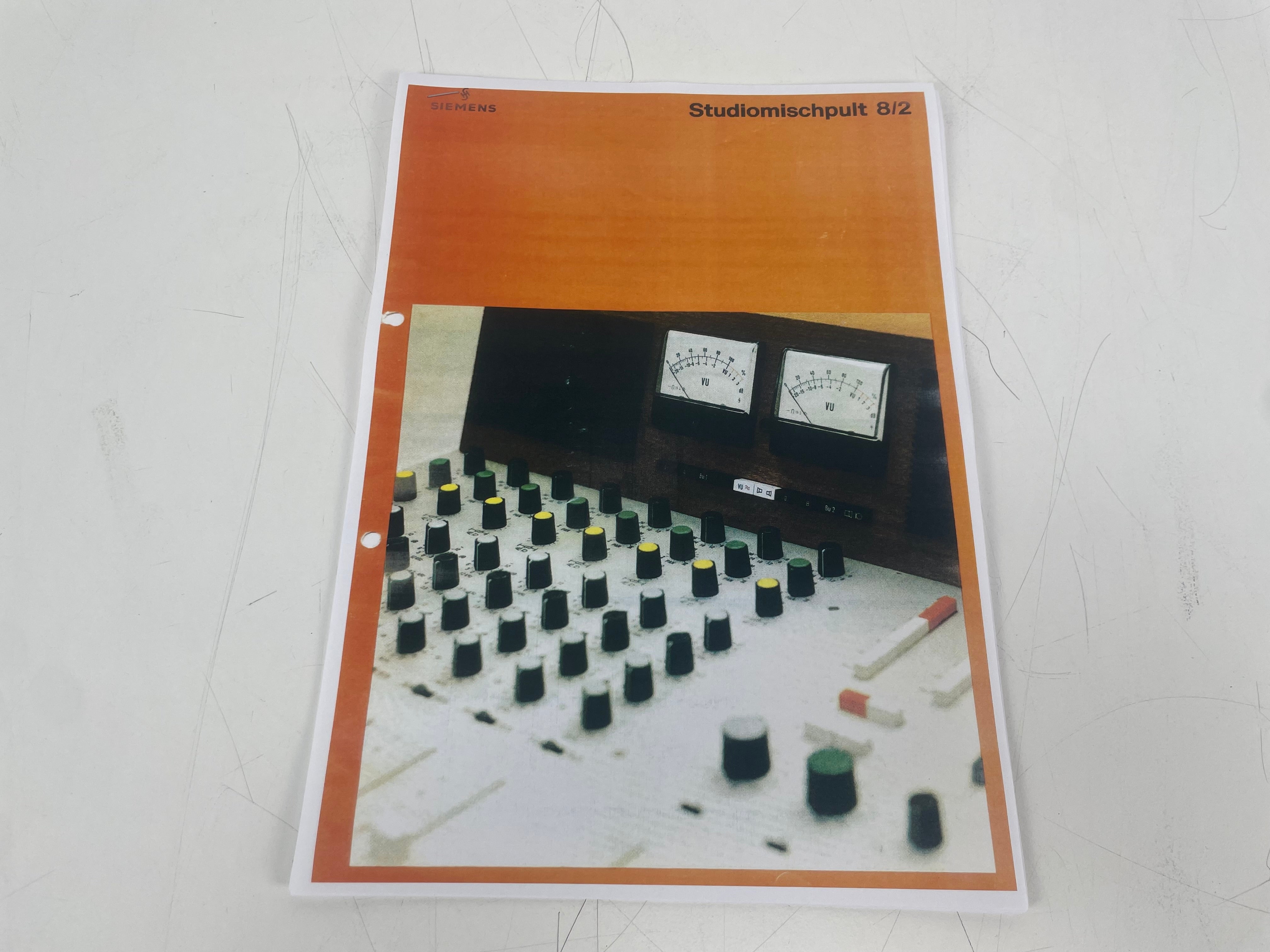 Siemens - WSW ELA 1208 - Analog Studio Mixer - Manual/Cables/PSU Serviced (Recapped)