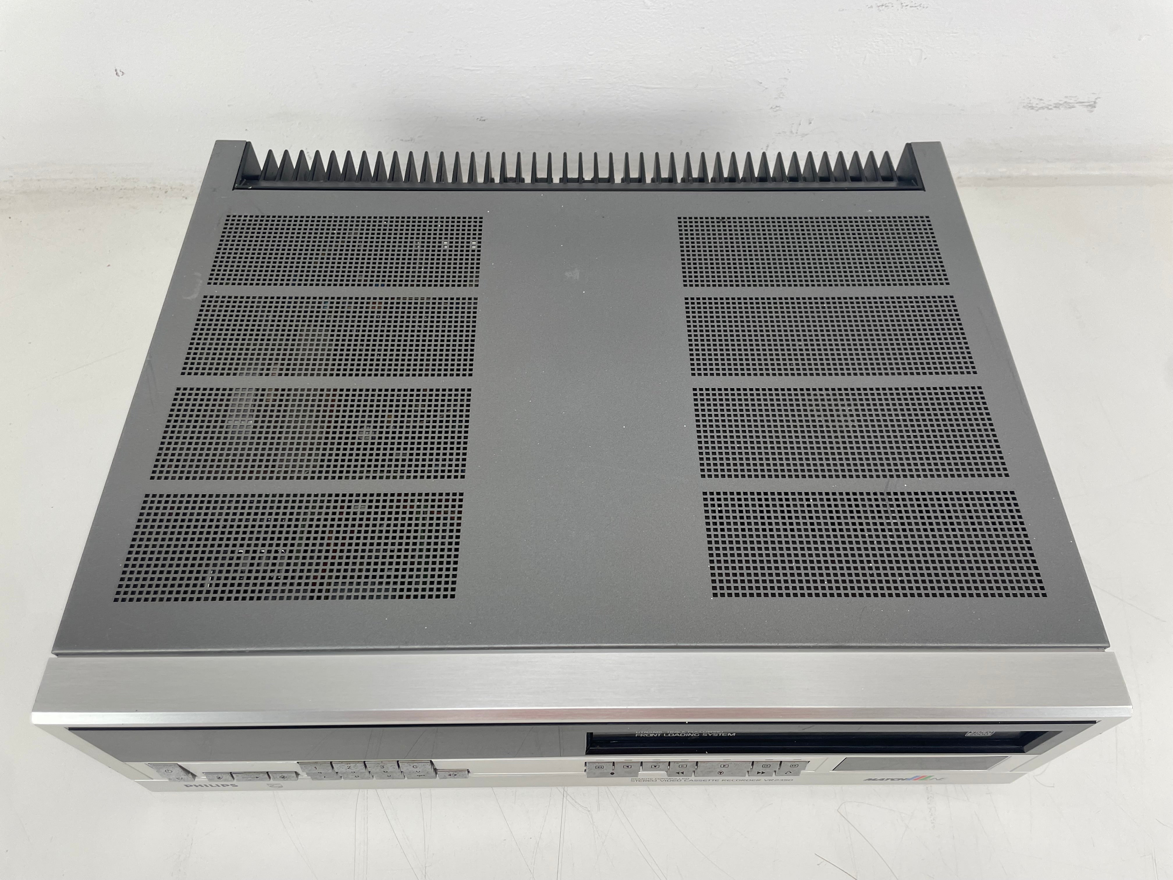 Philips - VR2350/00 - Stereo Video Cassette Recorder - Video2000 - Serviced (Repaired)