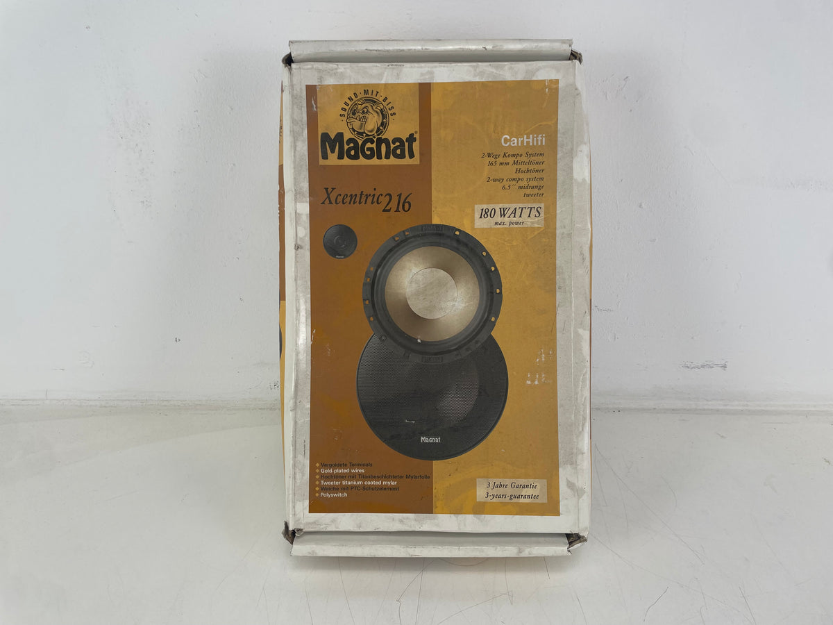 Magnat - Xcentric 216 - CarHIFI - Speakers - 180W - 165mm - Pair - Inc. Original Box