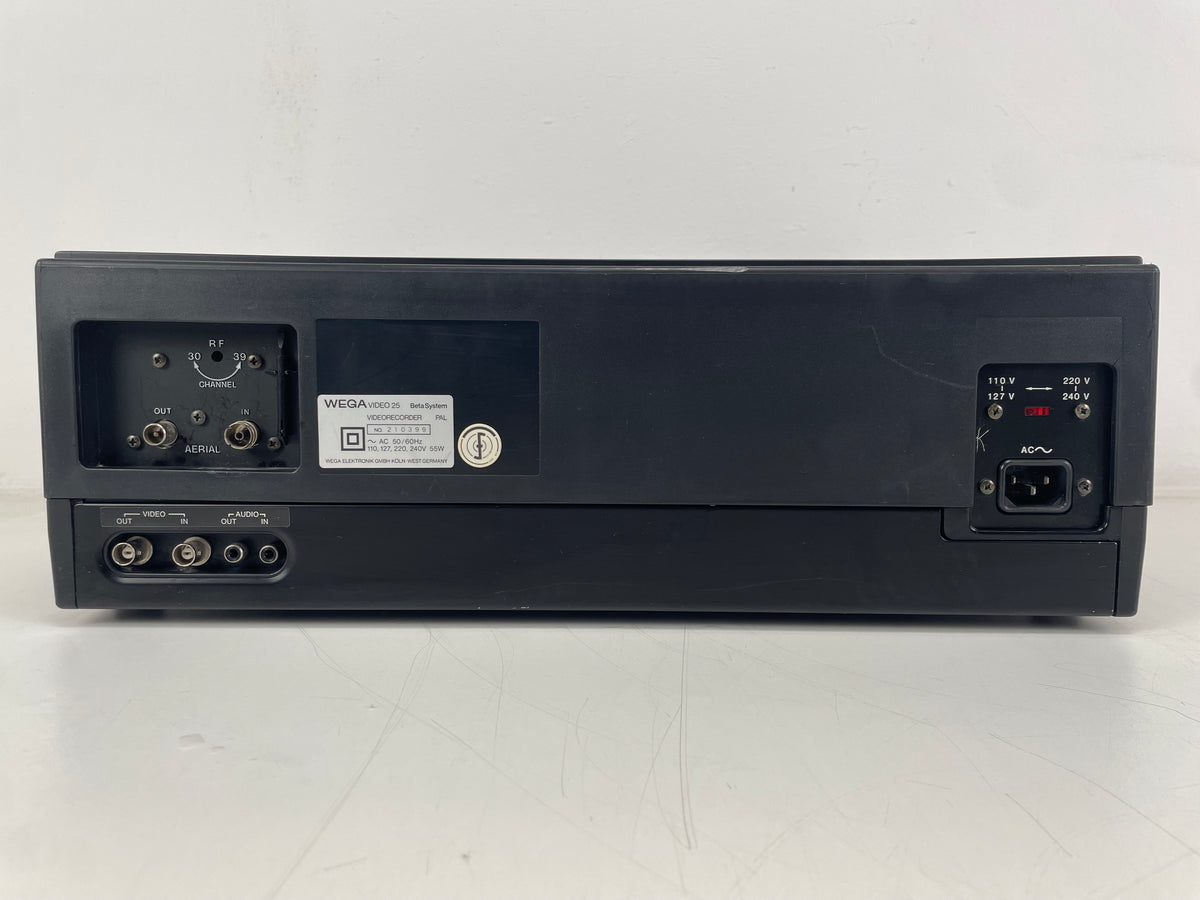 Wega (Sony) - Video 25 - Betasystem - PAL - Serviced (Repaired/Recapped)