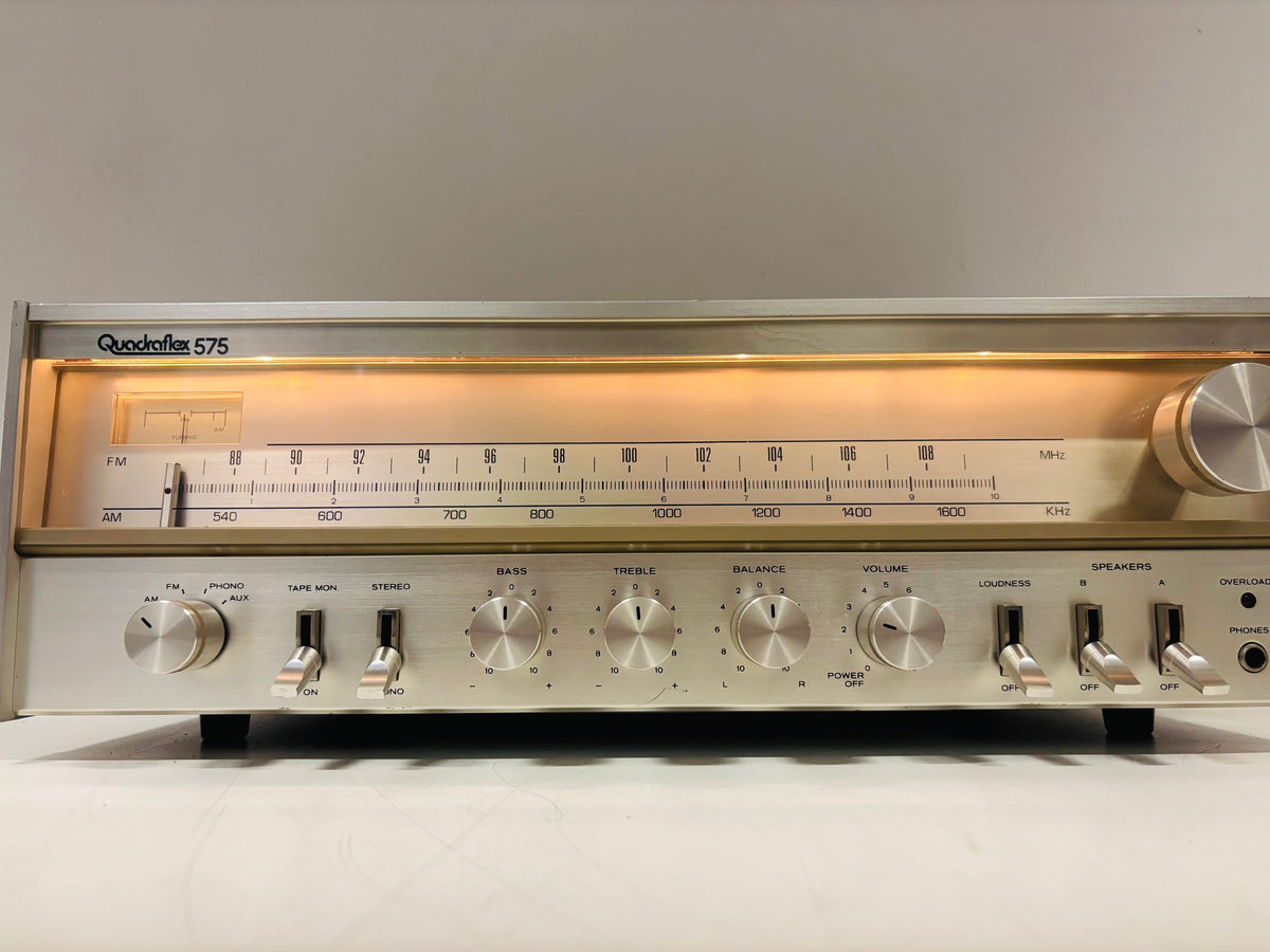 Quadraflex 575 - Vintage AM/FM Stereo Receiver - 12.5W Per Channel