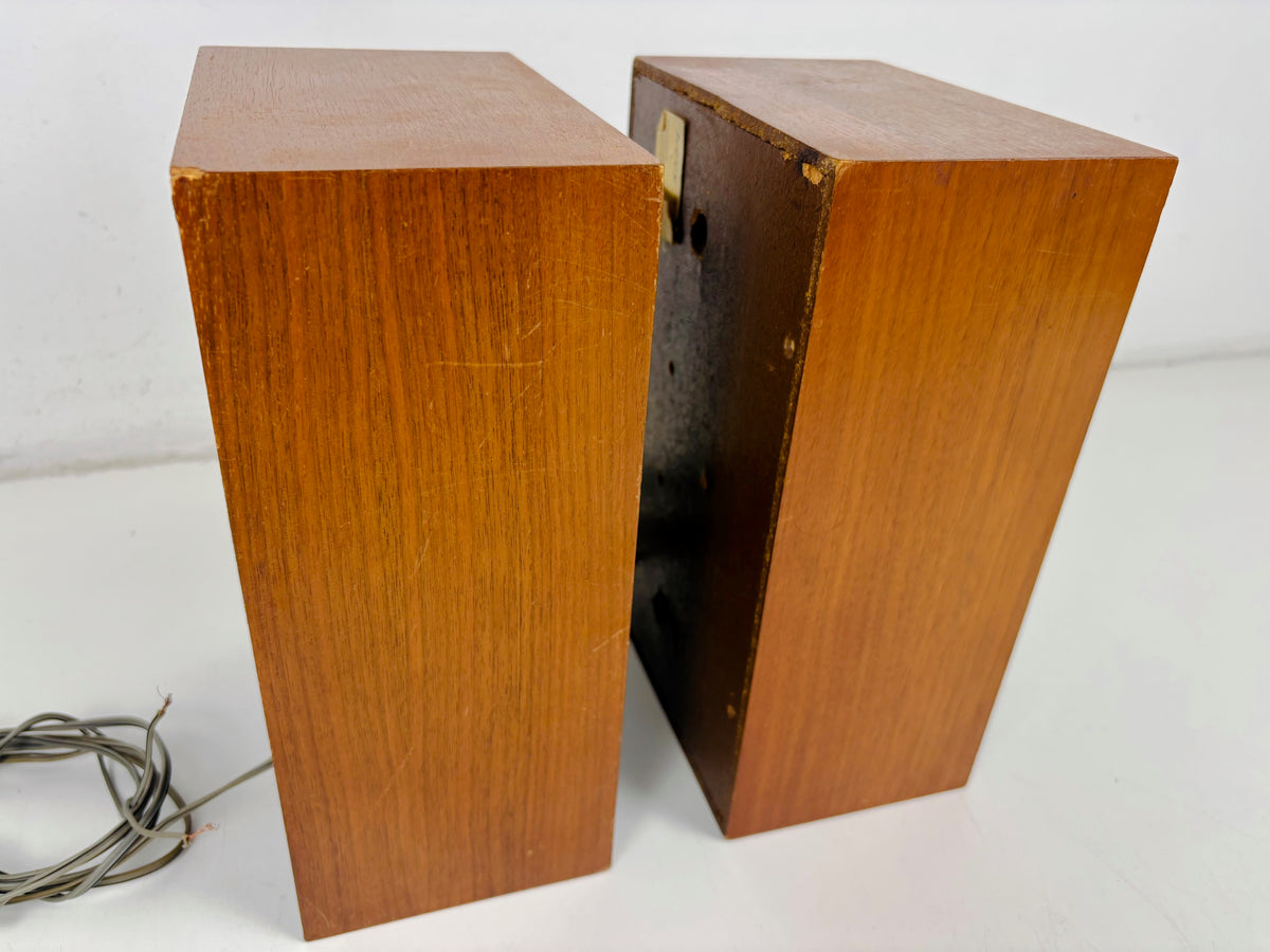 Heco - SK 115 - Vintage Compact Bookshelf Loudspeakers - Full-Range Speakers - 15W - Made in Germany