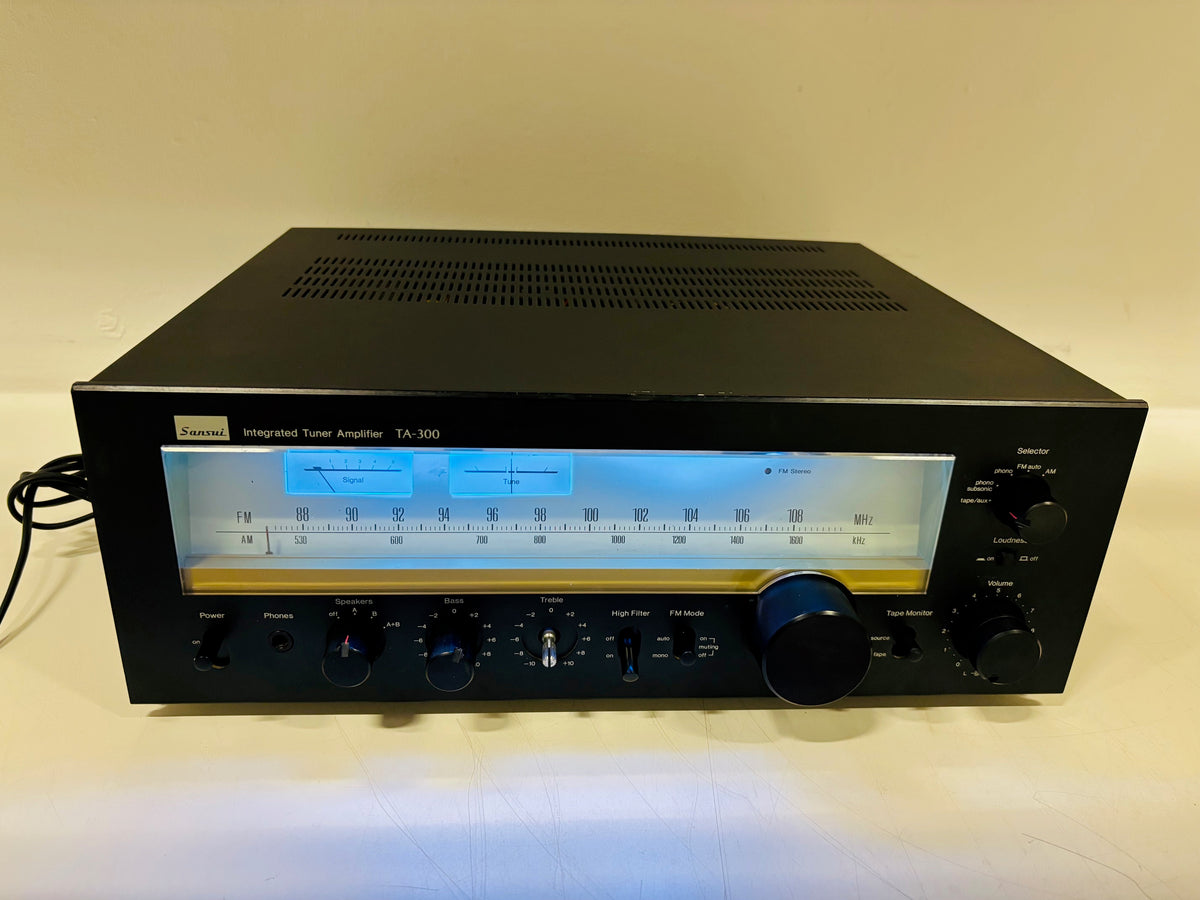 Sansui TA-300 stereo receiver - Onderhoud uitgevoerd