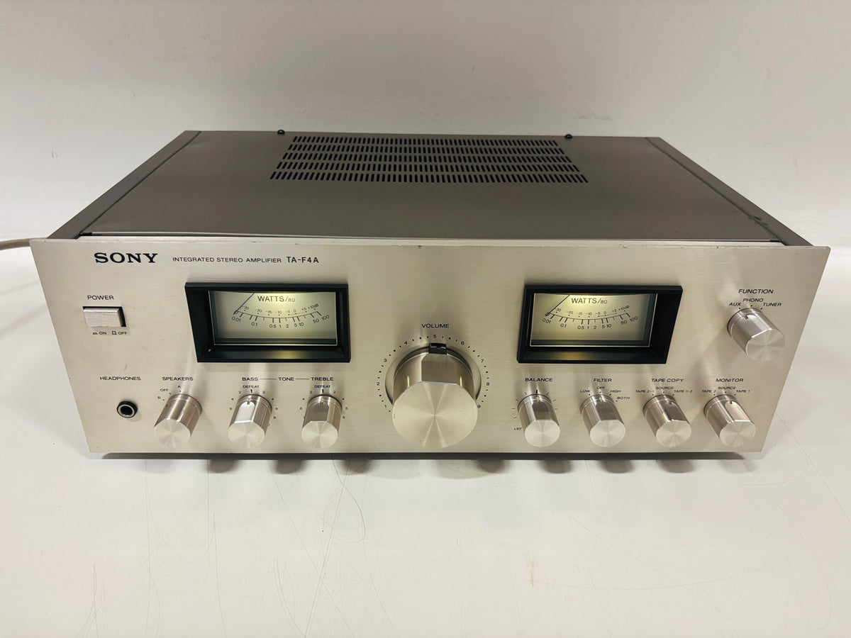 Sony – TA-F4A – Vintage Stereo Integrated Amplifier – Tested