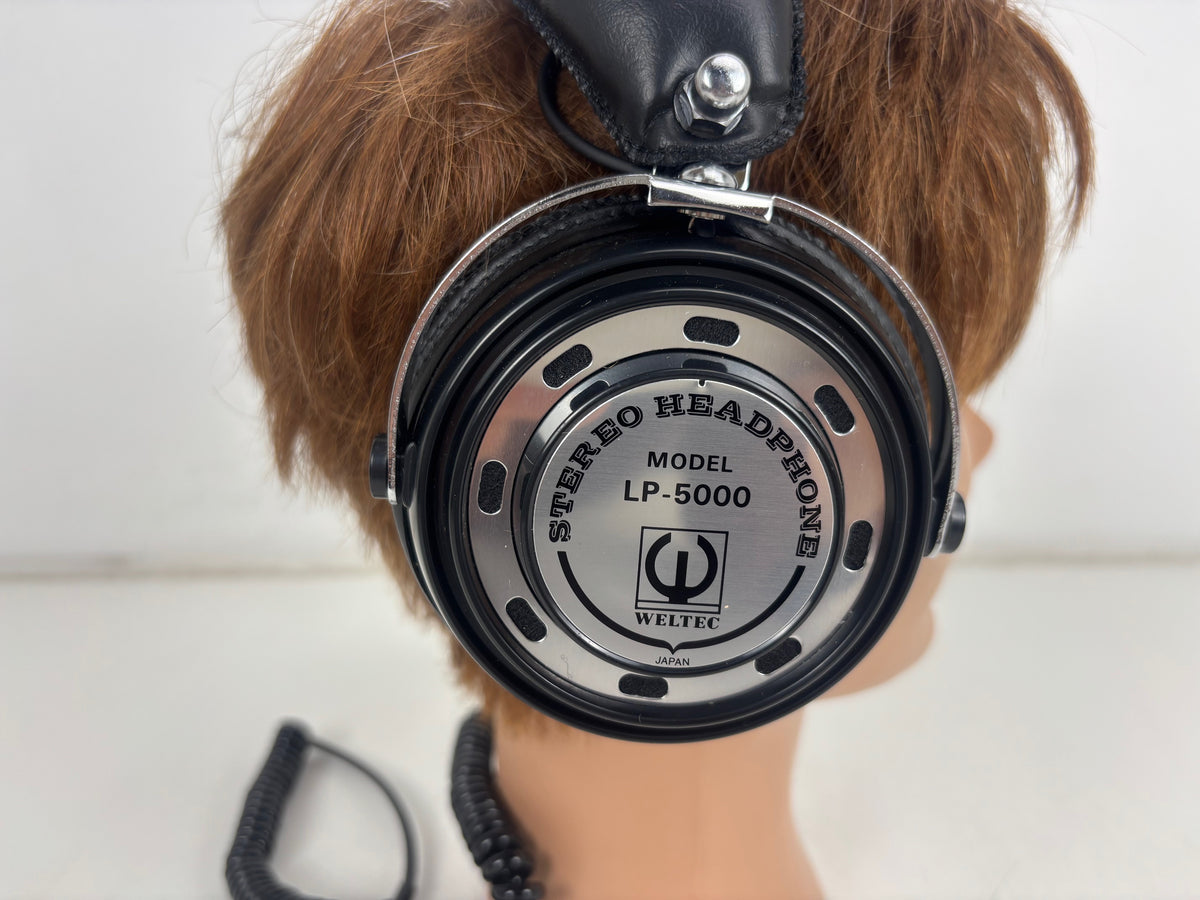 WELTEC LP-5000 - Vintage Stereo Headphones