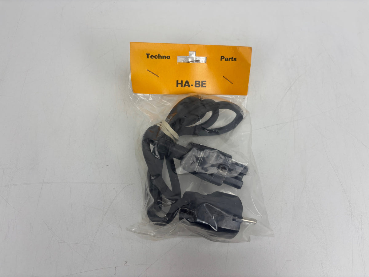 IEC C15A - Vintage High-Temperature Power Cable -  1 Meter
