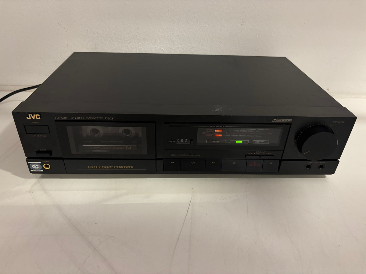 JVC TD-X311 - Vintage Stereo Cassette Deck - Dolby B/C (serviced)