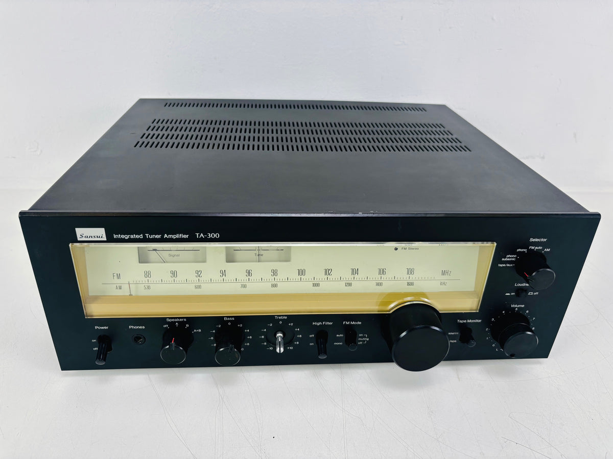 Sansui TA-300 stereo receiver - Onderhoud uitgevoerd