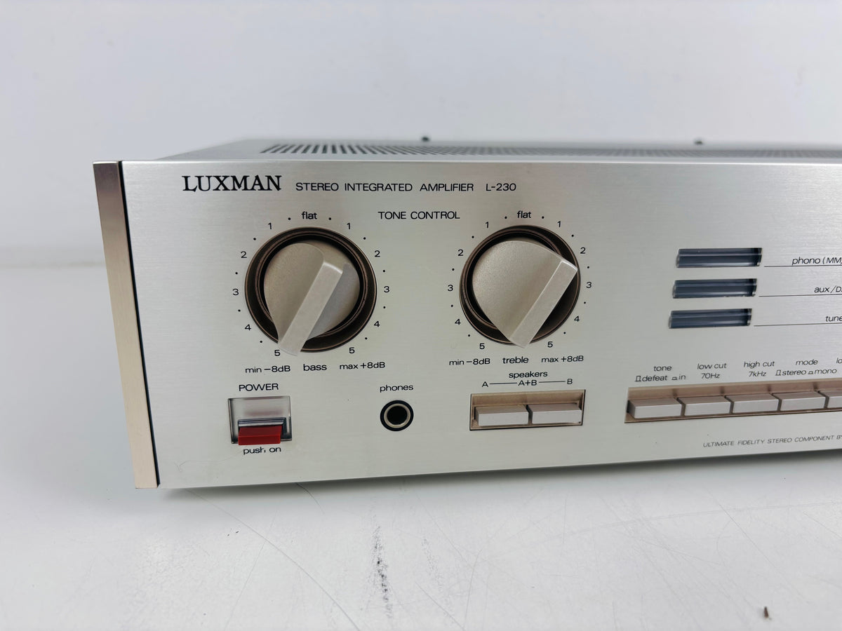 Luxman L-230 - Vintage Stereo Integrated Amplifier - 63W per Channel