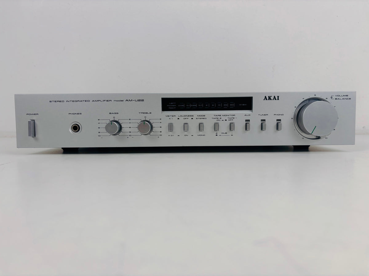 AKAI - AM-U22 - Vintage Stereo Integrated Amplifier - 25W Per Channel