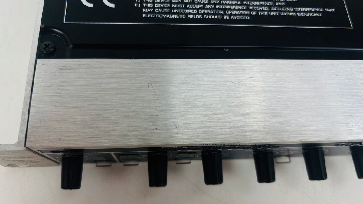 Behringer AUTOCOM PRO MDX1400 - 2-Channel Compressor / Expander / Gate - No PSU