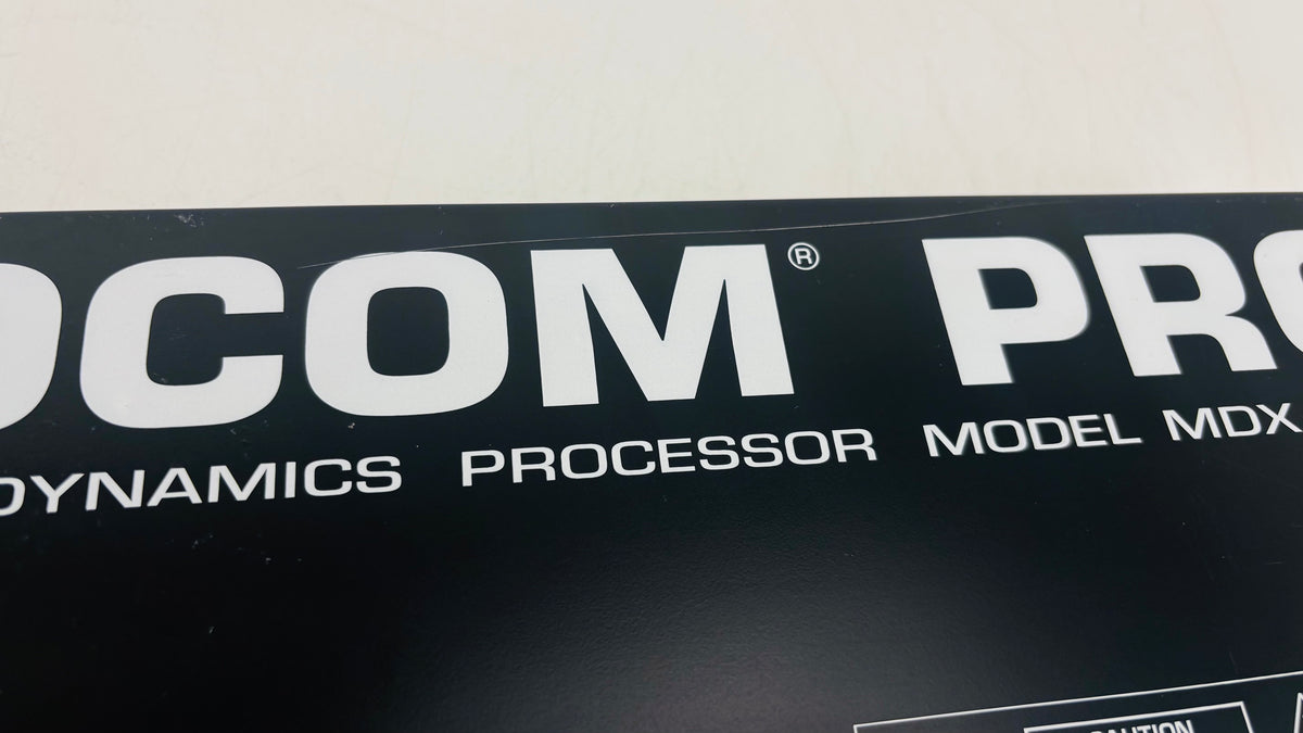Behringer AUTOCOM PRO MDX1400 - 2-Channel Compressor / Expander / Gate - No PSU