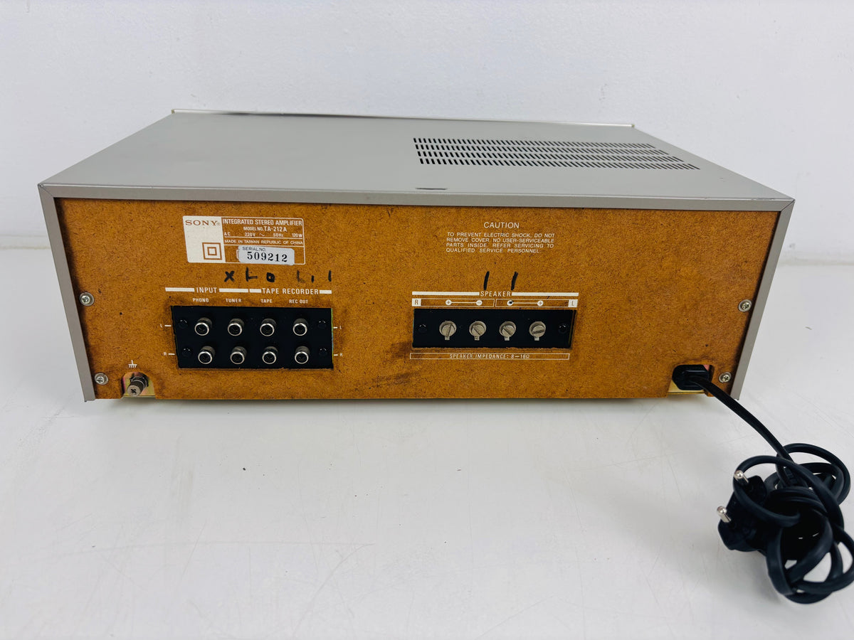 Sony - TA-212A - Vintage Integrated Stereo Amplifier