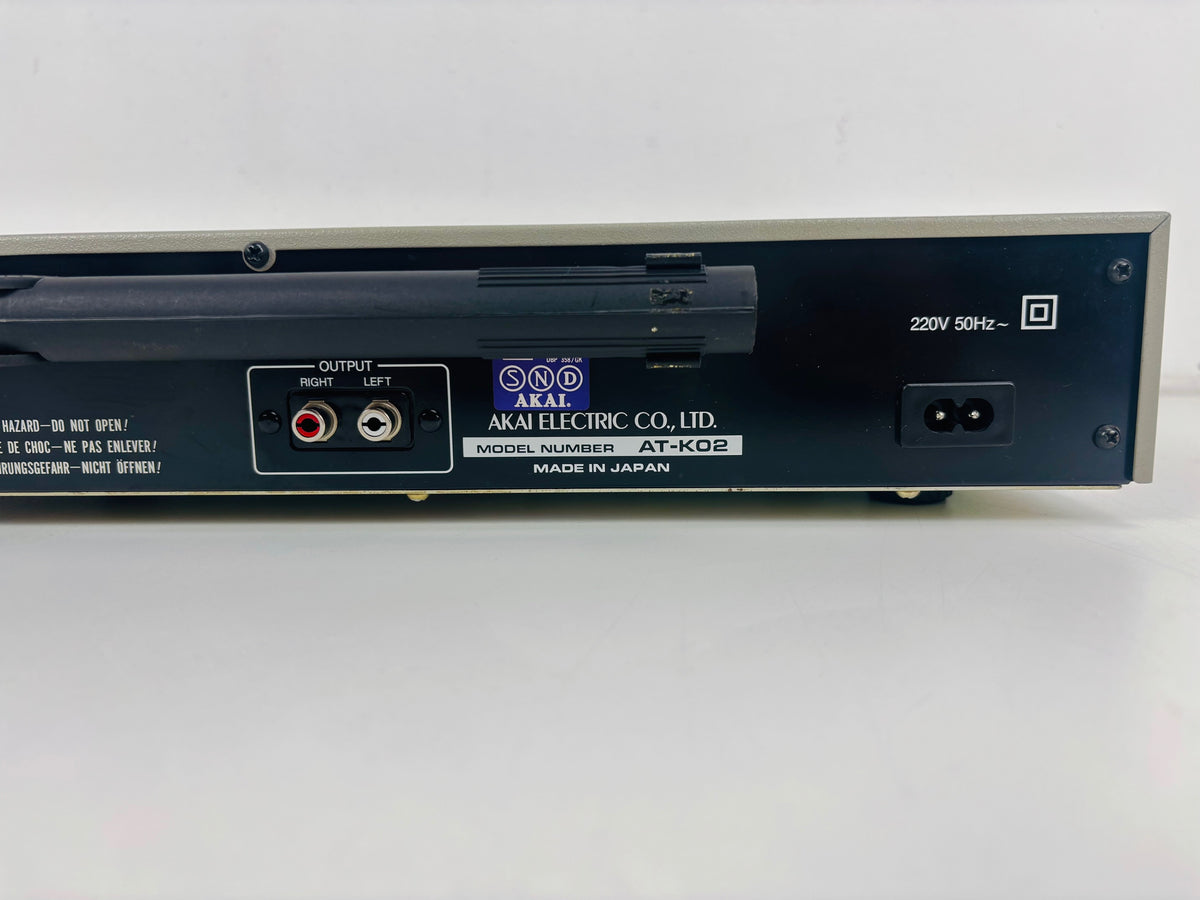 Akai - AT-K02 - AM/FM Stereo Tuner - Analogue Radio Tuner