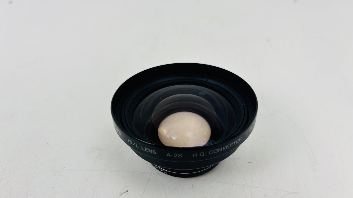 Olympus - A-28 IS/L Lens H.Q. Converter - Wide Angle Converter