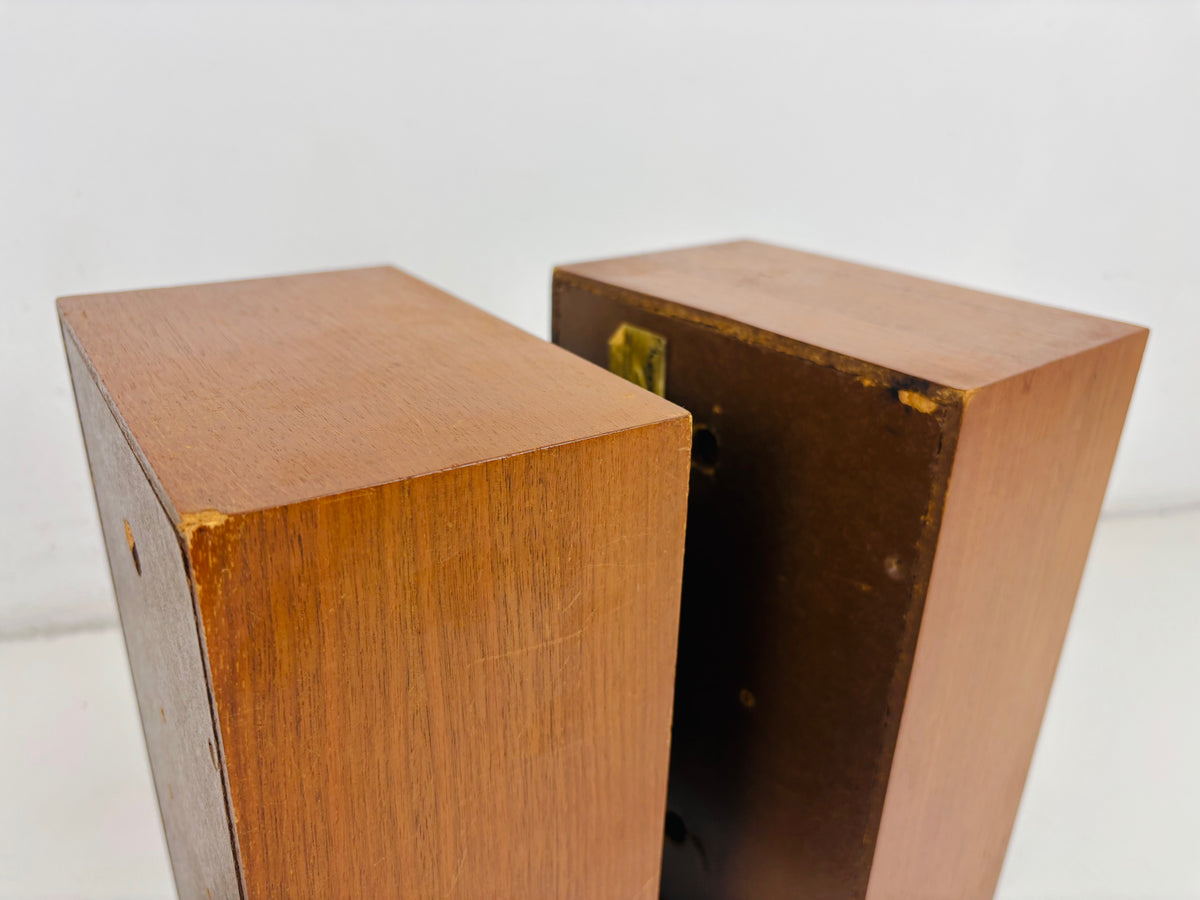 Heco - SK 115 - Vintage Compact Bookshelf Loudspeakers - Full-Range Speakers - 15W - Made in Germany