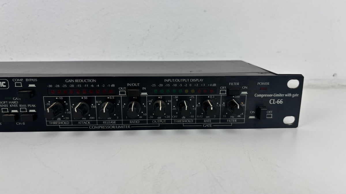 Omnitronic CL-66 Stereo Compressor/limiter - No PSU