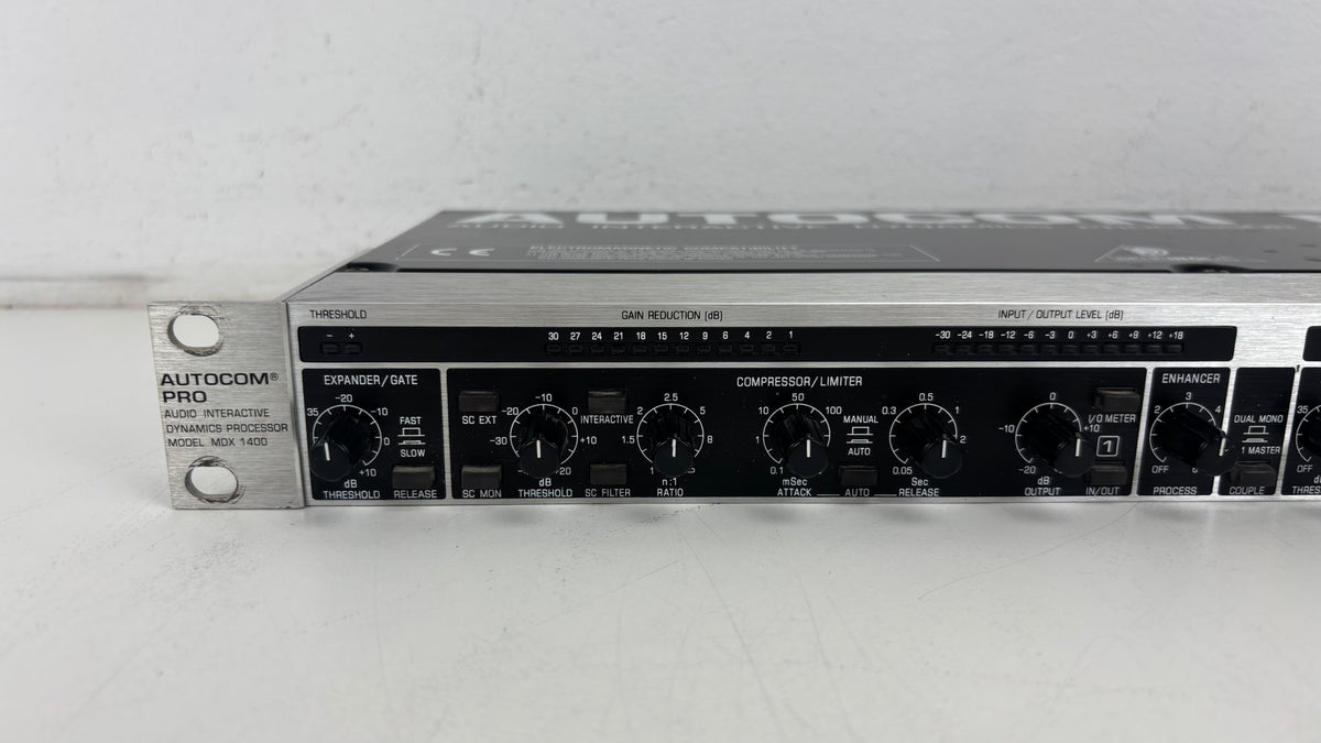 Behringer Autocom Pro - MDX 1400 - No PSU - Compressor/Limiter/Expander/Gate