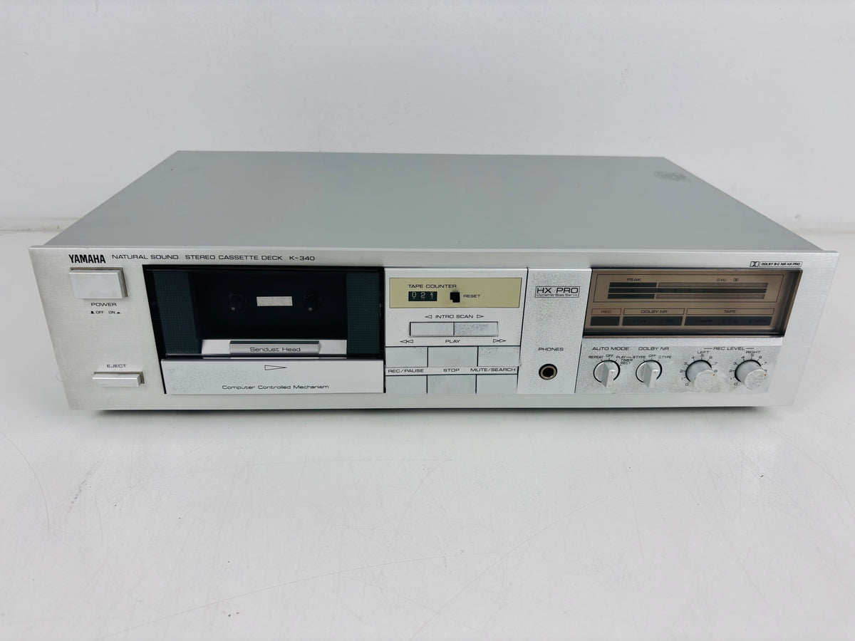 Yamaha - K-340 - Vintage Stereo Cassette Deck - Dolby B/C - HX Pro