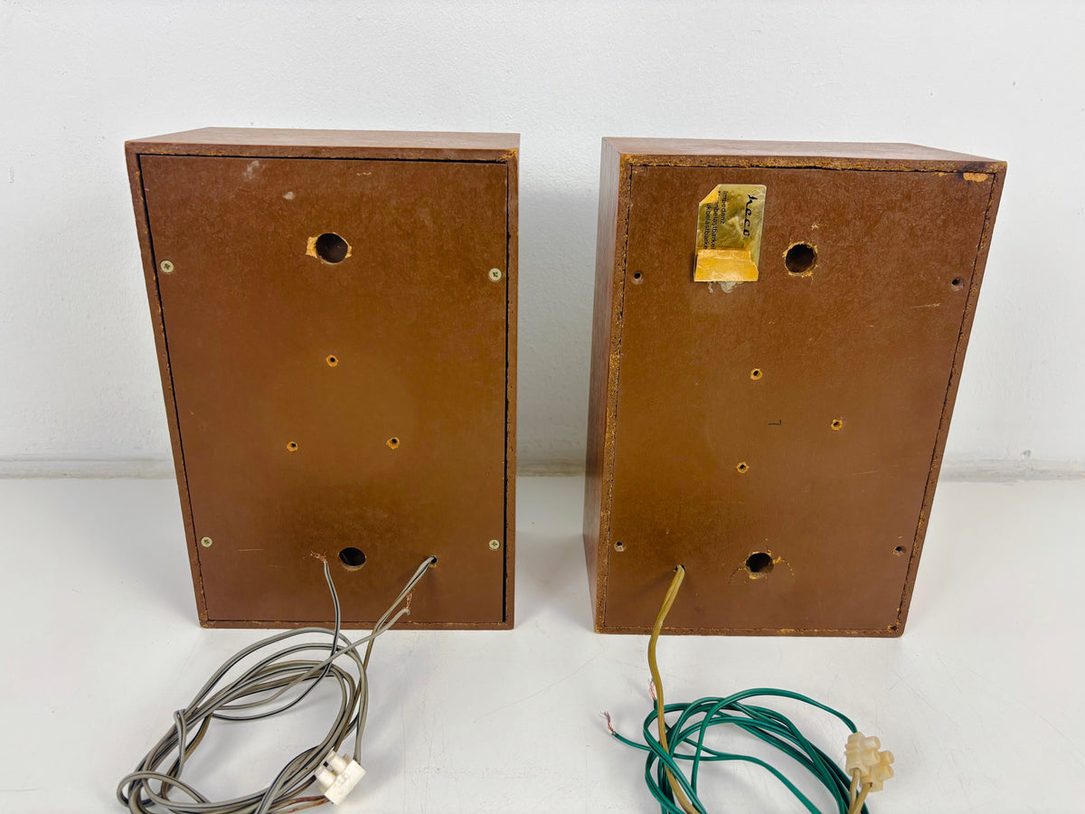 Heco - SK 115 - Vintage Compact Bookshelf Loudspeakers - Full-Range Speakers - 15W - Made in Germany