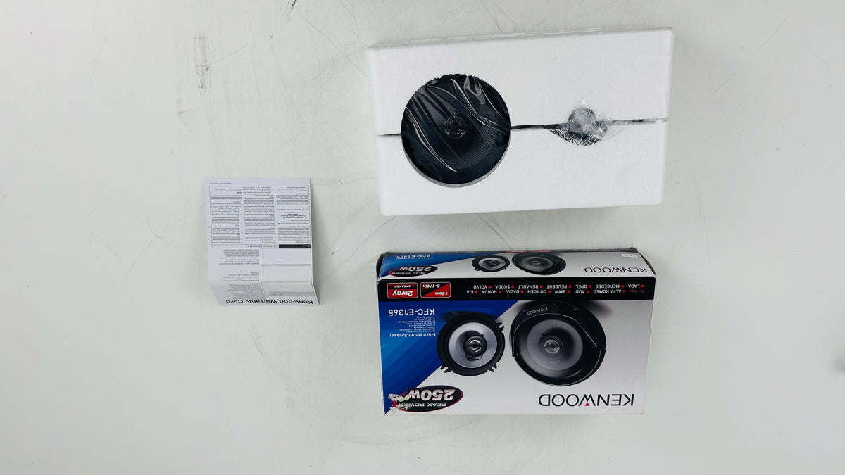 Kenwood - KFC-E1365 - 13cm 2-Way Car Speaker System - 4 Ohm