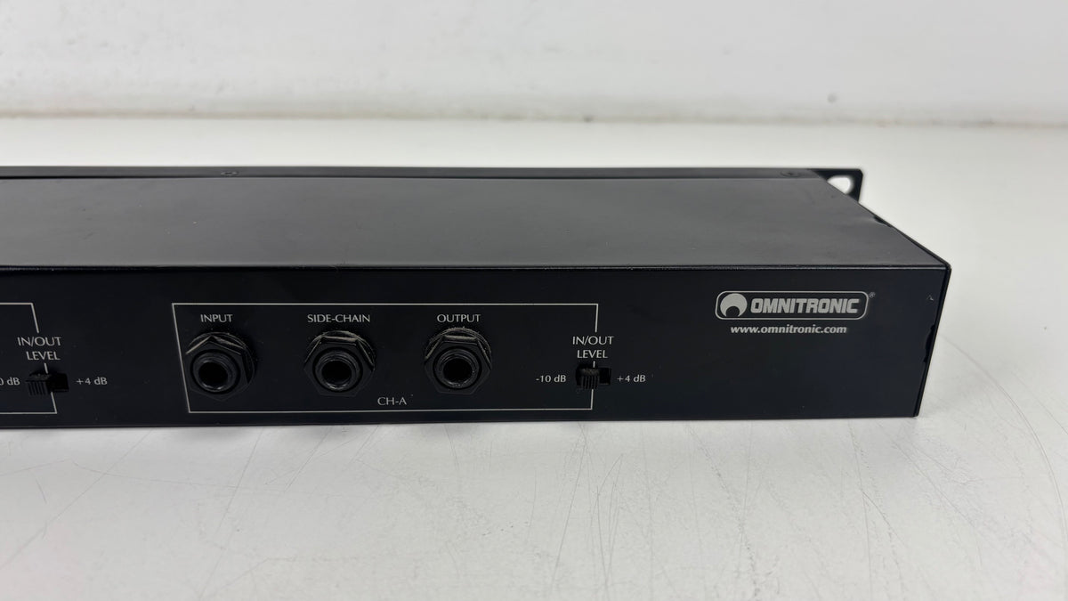 Omnitronic CL-66 Stereo Compressor/limiter - No PSU