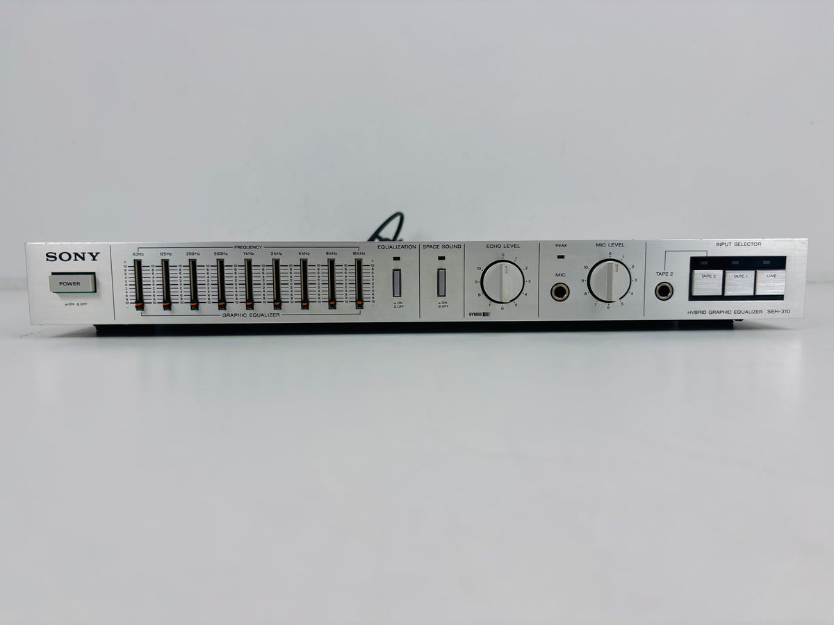 Sony - SEH-310 - Vintage Graphic Equalizer - Echo Effects