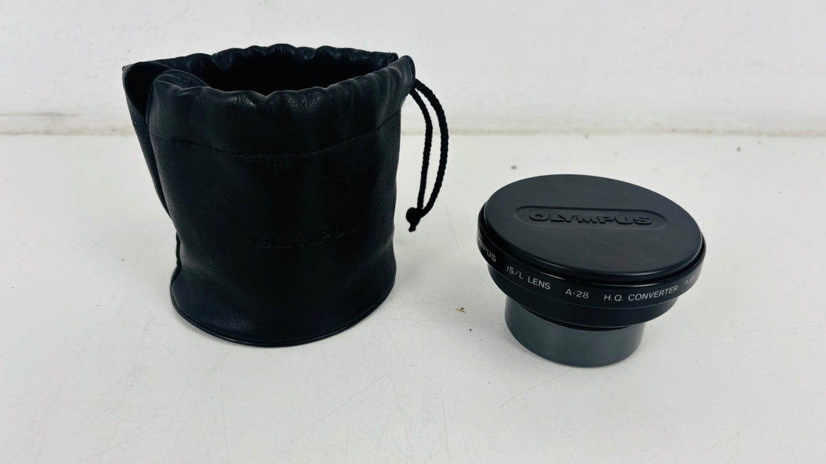 Olympus - A-28 IS/L Lens H.Q. Converter - Wide Angle Converter