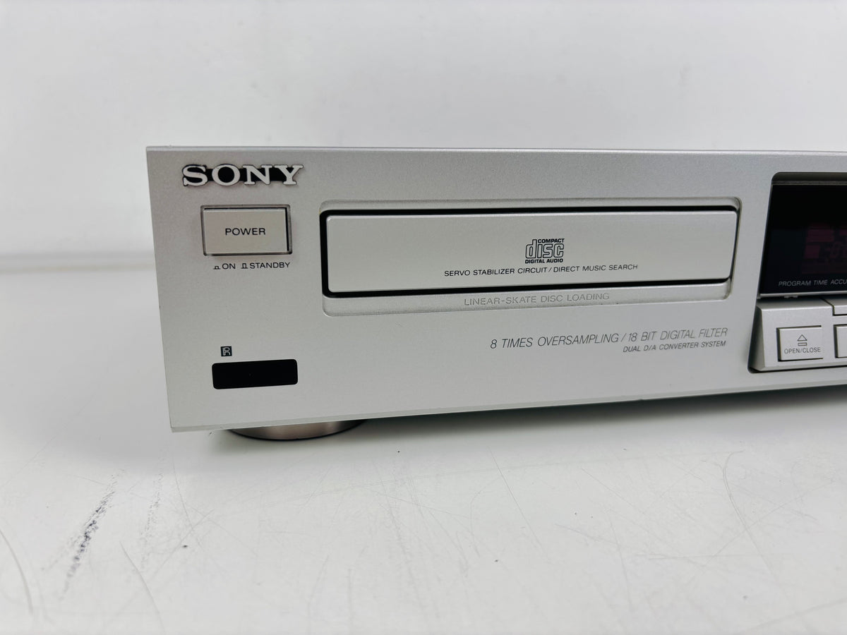 Sony CDP-590 - Vintage Stereo Compact Disc Player - 18-Bit DAC