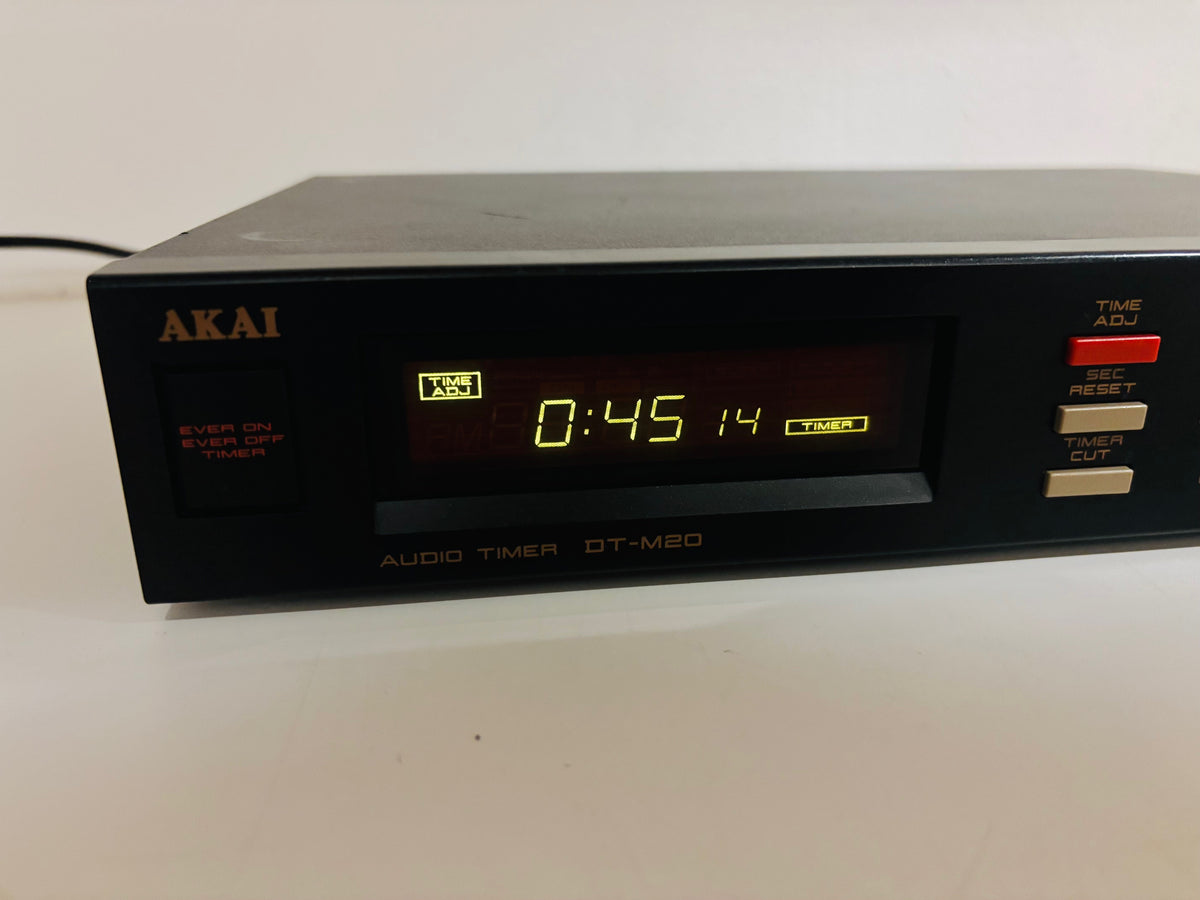 AKAI DT-M20 – Programmable Audio Timer – Hi-Fi System Timer