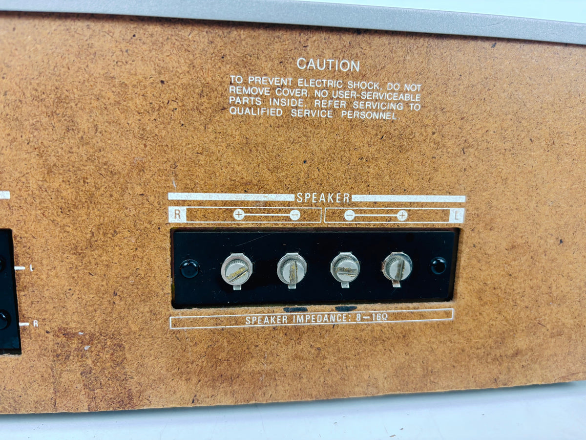 Sony - TA-212 - Vintage Stereo Integrated Amplifier - Phono Input