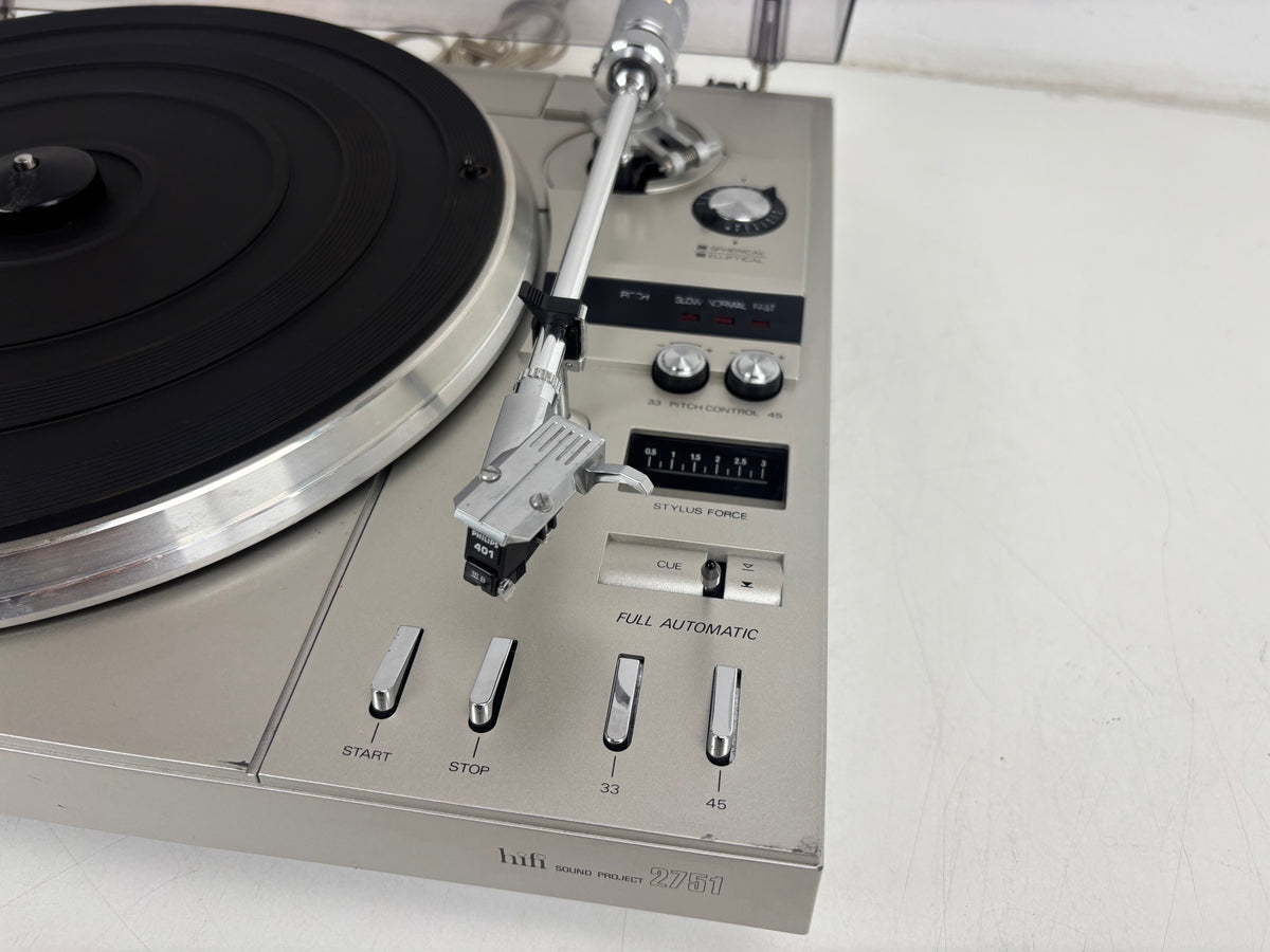 Siera 2751 - Vintage HiFi Sound Project Turntable - Direct Control