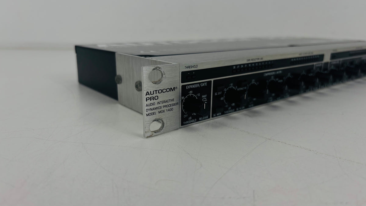 Behringer AUTOCOM PRO MDX1400 - 2-Channel Compressor / Expander / Gate - No PSU