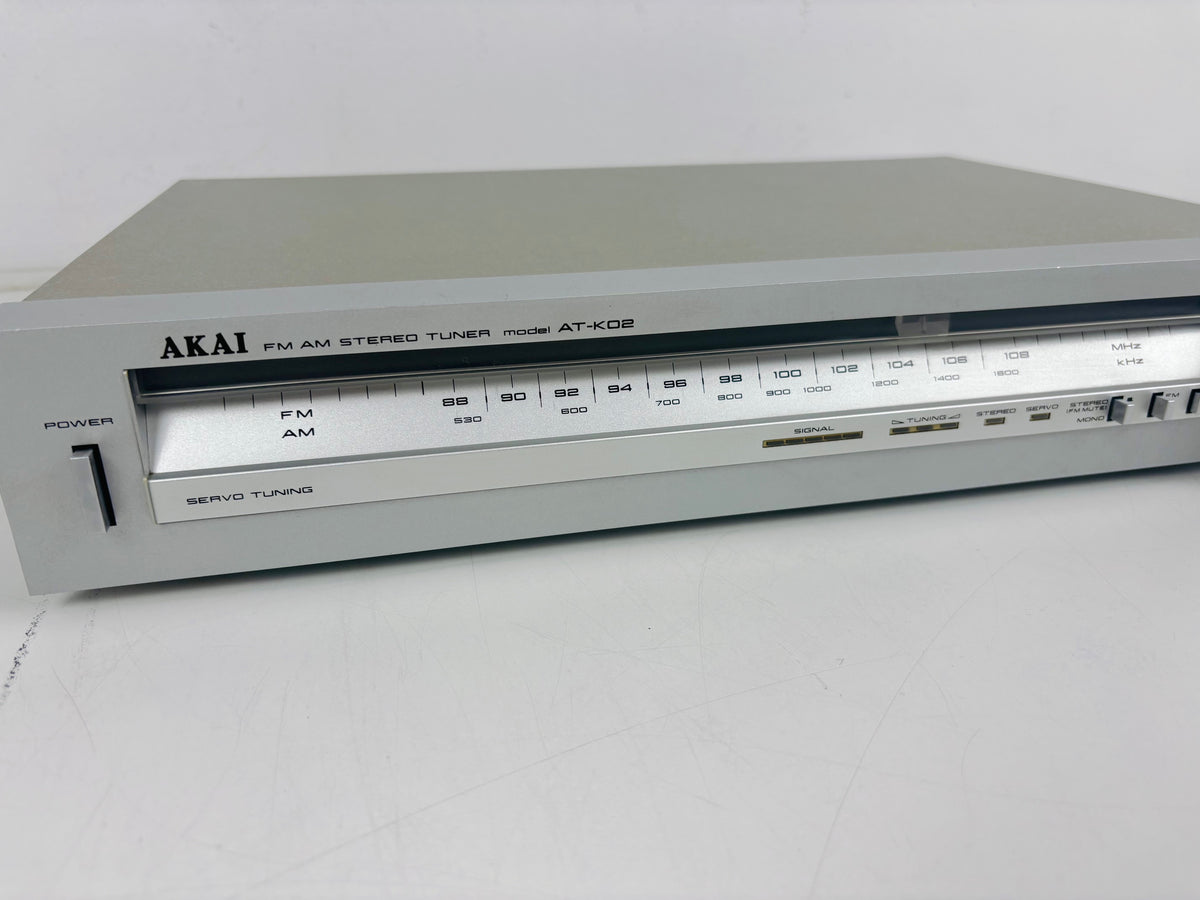 Akai - AT-K02 - AM/FM Stereo Tuner - Analogue Radio Tuner