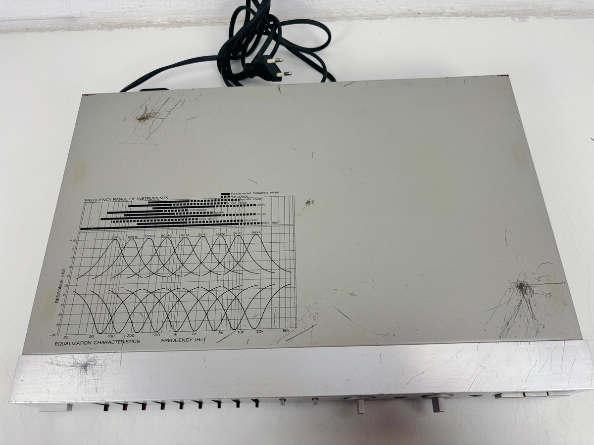 Sony - SEH-310 - Vintage Graphic Equalizer - Echo Effects