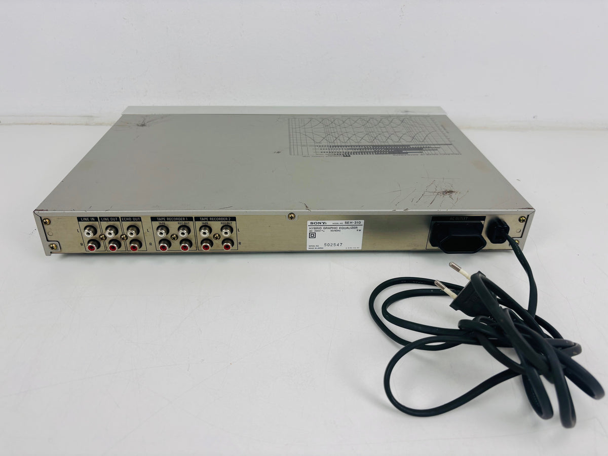 Sony - SEH-310 - Vintage Graphic Equalizer - Echo Effects