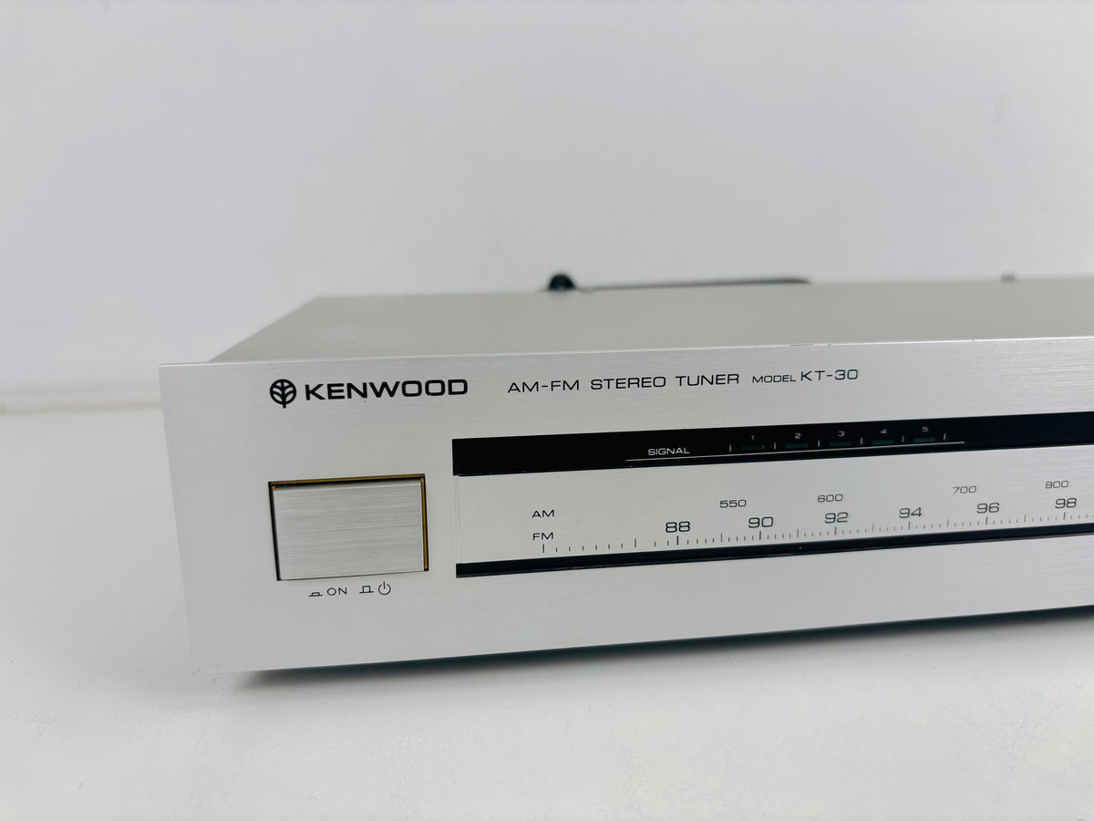 Kenwood - KT-30 - AM/FM Stereo Tuner - Analogue Radio Tuner - LED Tuning Indicator
