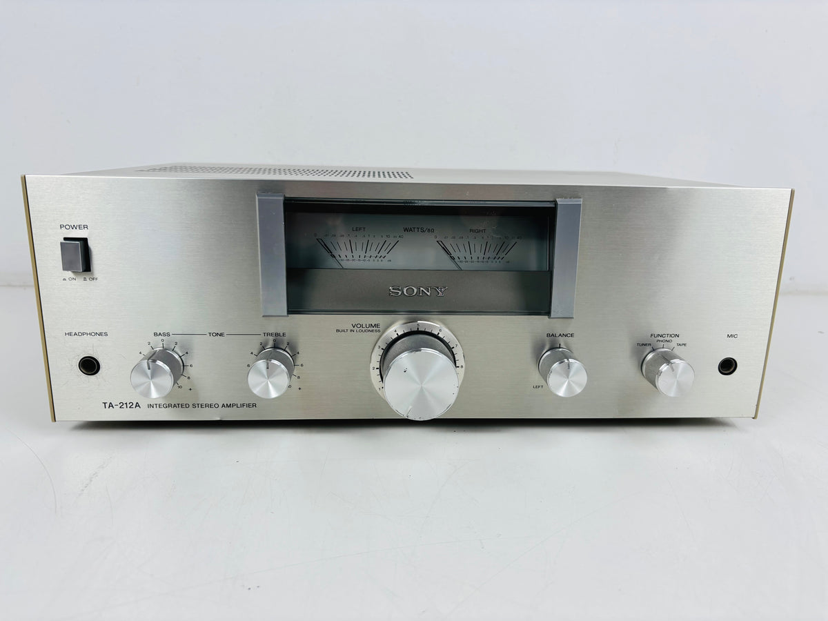 Sony - TA-212A - Vintage Integrated Stereo Amplifier