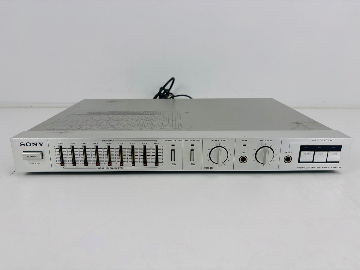 Sony - SEH-310 - Vintage Graphic Equalizer - Echo Effects