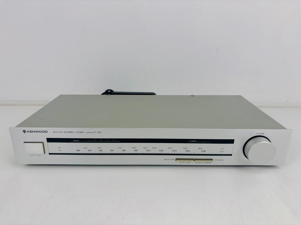 Kenwood - KT-30 - AM/FM Stereo Tuner - Analogue Radio Tuner - LED Tuning Indicator