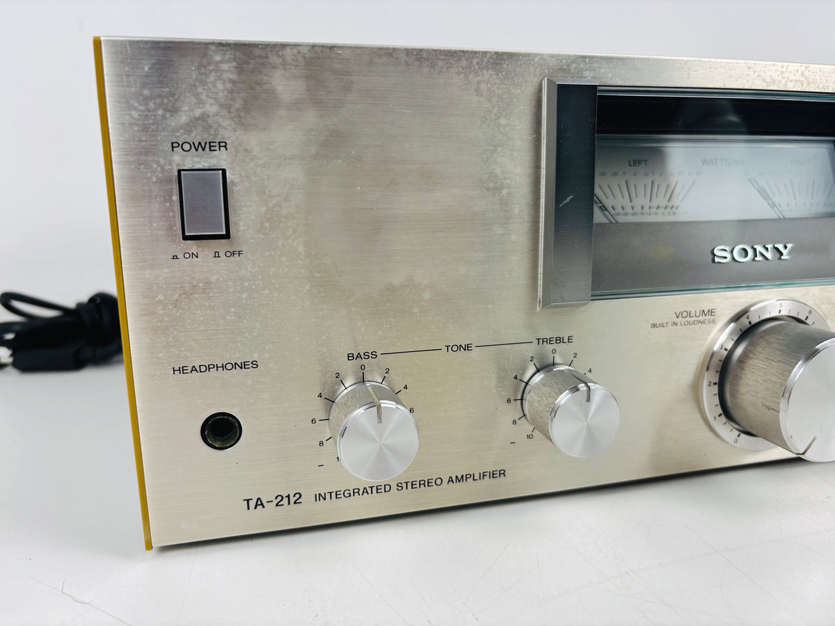 Sony - TA-212 - Vintage Stereo Integrated Amplifier - Phono Input