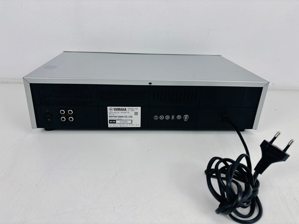 Yamaha - K-340 - Vintage Stereo Cassette Deck - Dolby B/C - HX Pro