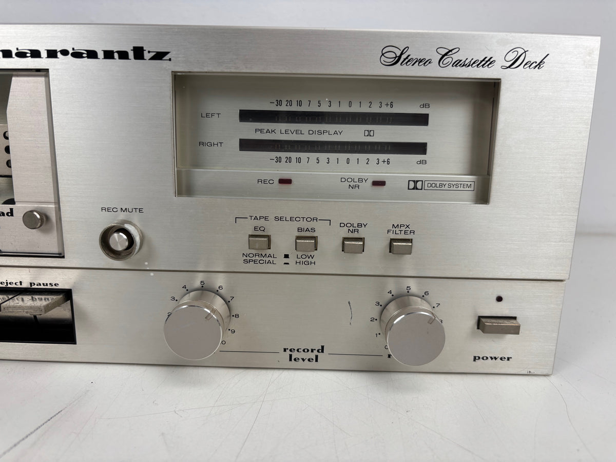 Marantz SD3000 - Vintage Stereo Cassette Deck - Dolby B (Serviced)