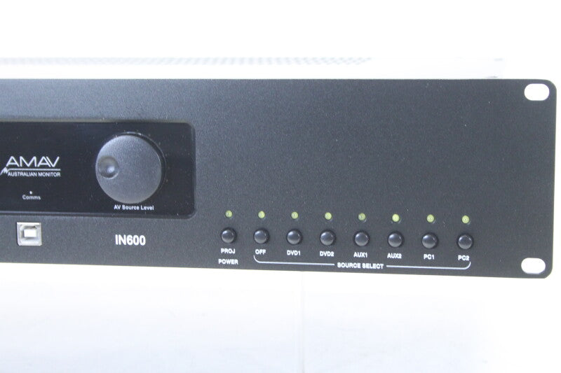 Australian Monitor AMAV Innovation Series AM-IN600 AV System Controller