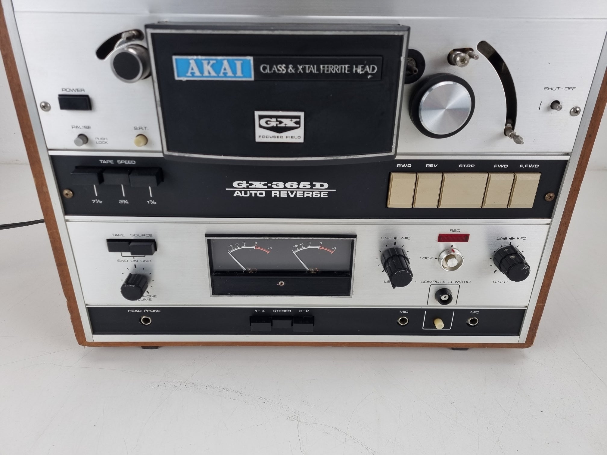Akai GX-365D - Heads Cleaned - Contacts Restored - Working
