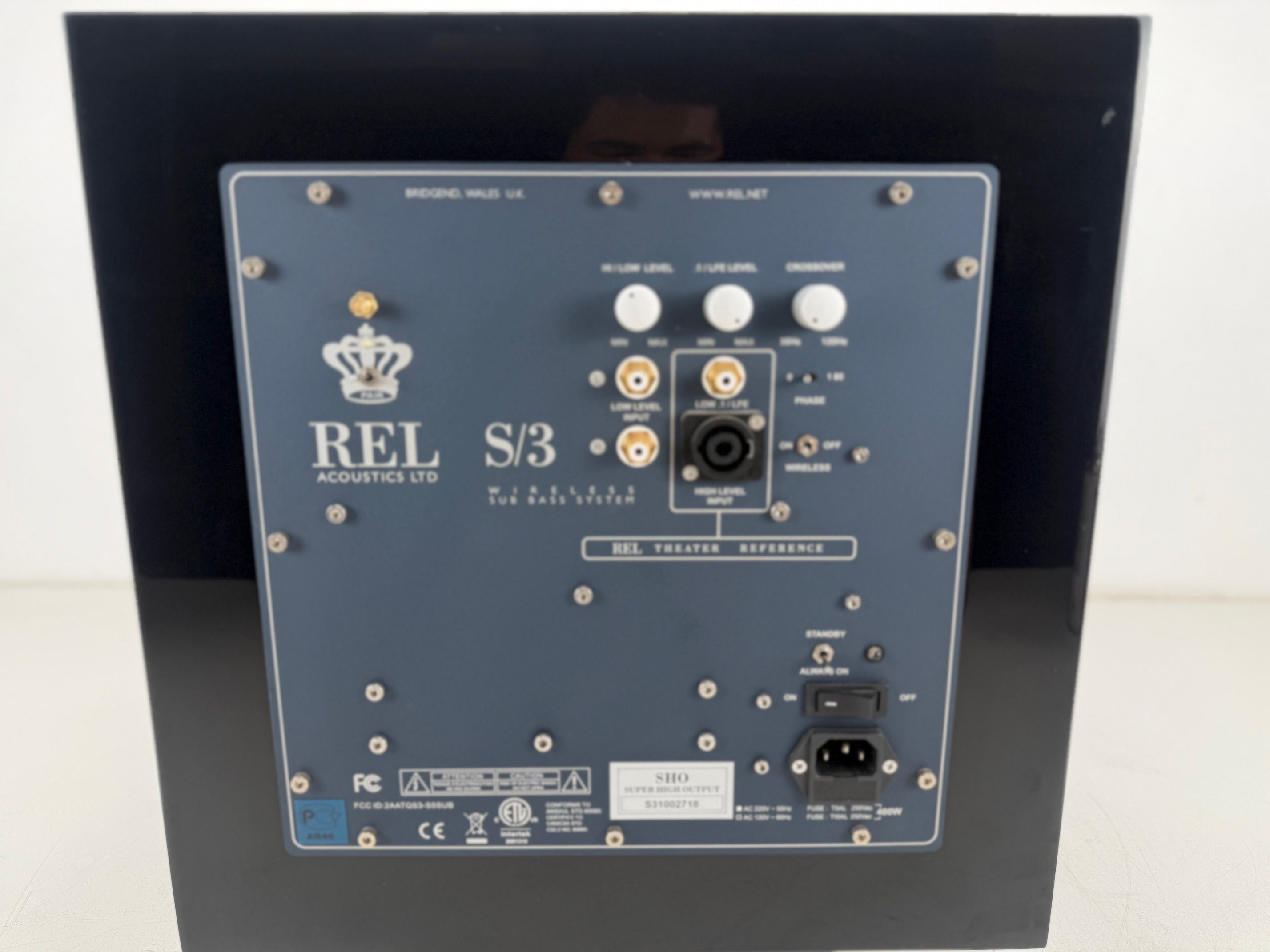 Rel Acoustic LTD S/3 SHO Active Sub Woofer With Trolley