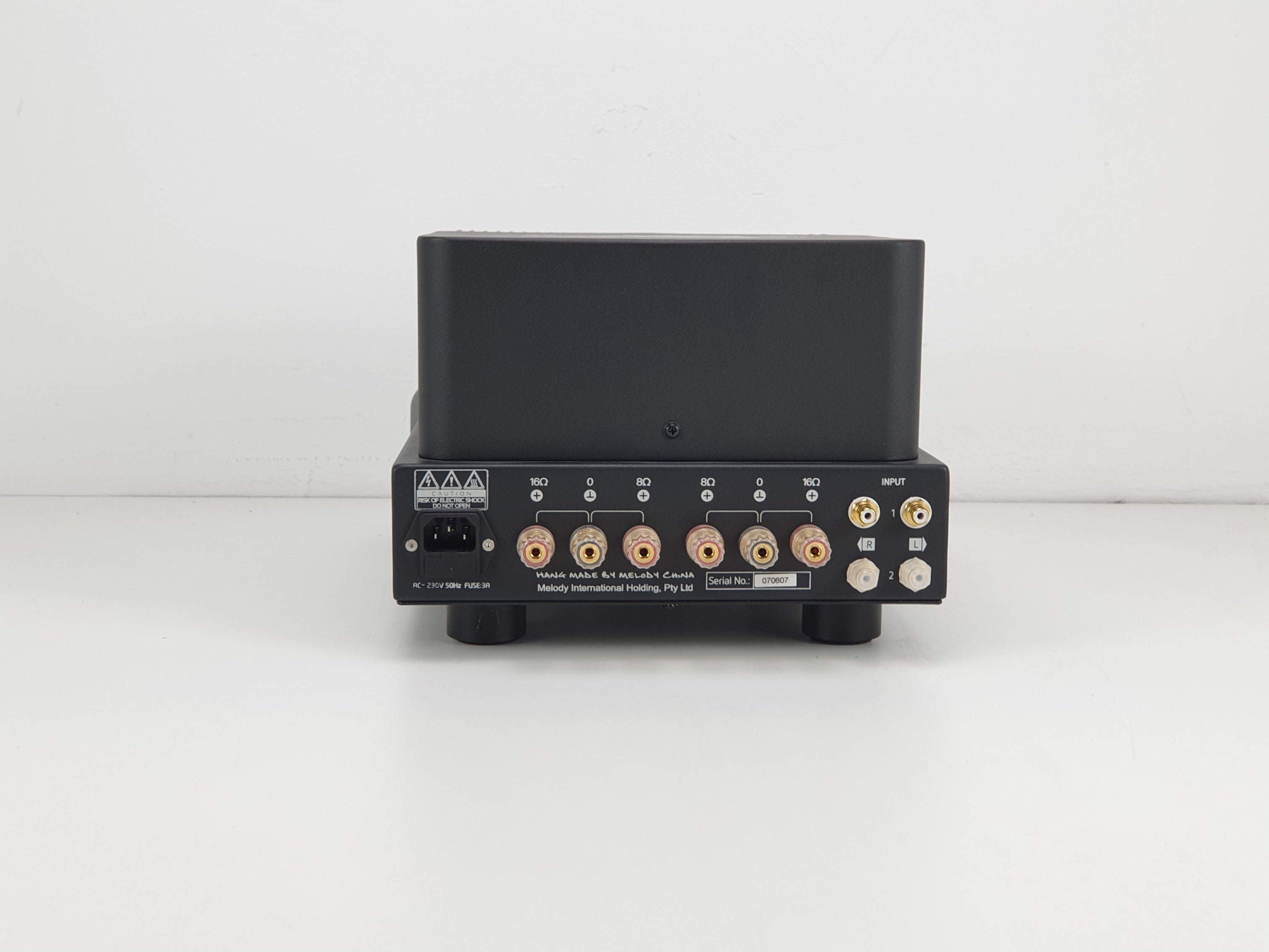 Melody Action STEREO Tube (EL34) amplifier- True Class A- hand build NEW (No.2)