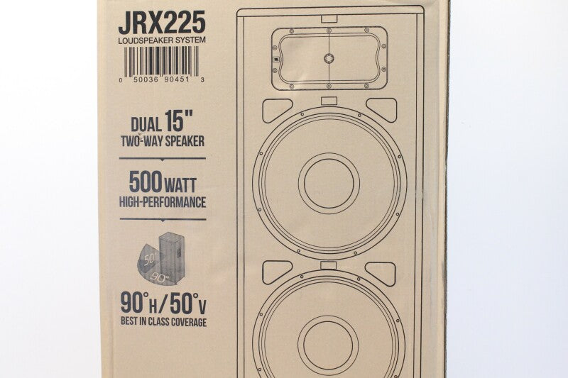 JBL JRX225D Dual 15" Two-Way Sound-Reinforcement Loudspeaker