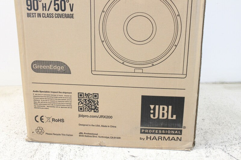 JBL JRX225D Dual 15" Two-Way Sound-Reinforcement Loudspeaker